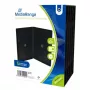 MEDIARANGE Retail Pack θήκη DVD διπλή - θήκη βίντεο DVD - χωρητικότητα: 2 CD/DVD - μαύρο (συσκευασία 5 τεμαχίων)