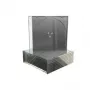 MEDIARANGE BOX21-M θήκη Jewelry - 1 δίσκος - μαύρο - διαφανές - πλαστικό - 120 mm - 140 mm