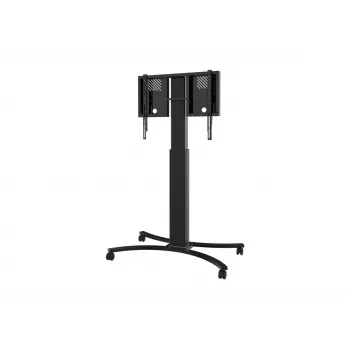 celexon Expert Adjust-4286MB Κινητή βάση οθόνης για οθόνες 42-86 ιντσών, ανοδιωμένο αλουμίνιο, Μαύρο (RAL 9005)