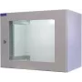 RESISTER ερμάριο δικτύου 19 ιντσών Pro Aktiv - IP54/IP55 - διαφανές πάνελ - 12U - 600x600 mm - ενεργός ανεμιστήρας - φίλτρο - ανοιχτό γκρι (RAL 7035)