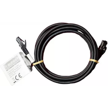 IT-BUDGET Full Copper Premium καλώδιο patch - Flex AWG 26 - Cat.8.1 - 2000 MHz - χωρίς αλογόνα - PoE+ - 40 Gbit - μαύρο - 2 m (90ITBFLEX81PK2S)