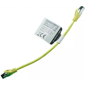 IT-BUDGET Full Copper Premium καλώδιο patch - Flex AWG 26 - Cat.8.1 - 2000 MHz - χωρίς αλογόνα - PoE+ - 40 Gbit - κίτρινο - 0,5 m (90ITBFLEX81PK050Y)