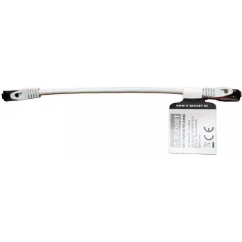IT-BUDGET Full Copper Premium καλώδιο patch - Flex AWG 26 - Cat.8.1 - 2000 MHz - χωρίς αλογόνα - PoE+ - 40 Gbit - γκρι - 0,5 m (90ITBFLEX81PK050G)