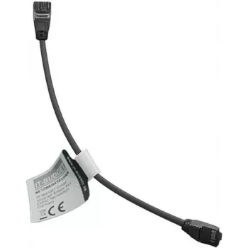 IT-BUDGET Full Copper Premium Patchkabel - Slim AWG 28 - Cat.8.1 - 2000 MHz - χωρίς αλογόνα - PoE+ - 40 Gbit - μαύρο - 0,25 m
