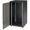 IT-BUDGET Netzwerkschrank SJB 19 ιντσών - 15U - 600x600 mm - πόρτα γυαλιού - πίσω τοίχωμα - μαύρο (W-SJB6060-15S-161)