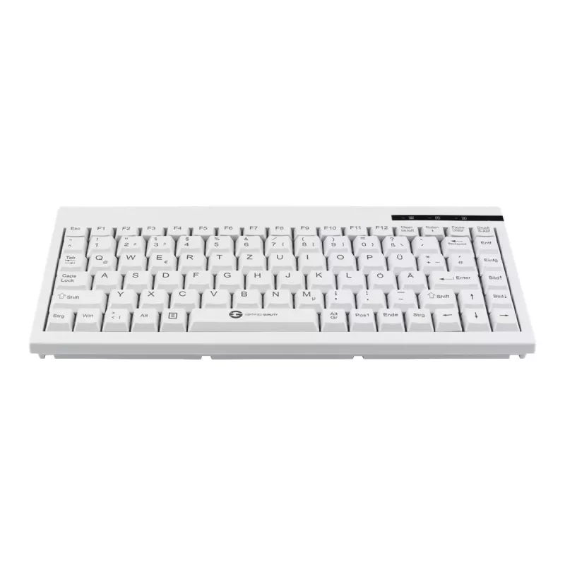 GETT GCQ CleanType Easy Basic Compact Keyboard - USB - Μαύρο - IP68 πλενόμενο