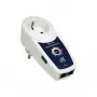 ROLINE AK Secure Socket Switch 1x Schutzkontakt, 1,5 m, Μαύρο