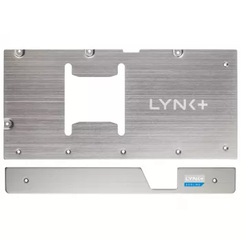 LYNK+ 5090 Plate Kit Zotac Silver - GPU Backplate για RTX 5090 Modding