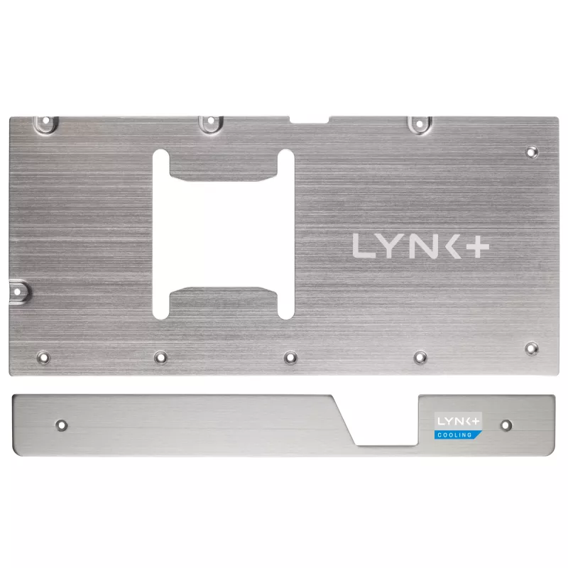 LYNK+ 5090 Plate Kit Zotac Silver - GPU Backplate για RTX 5090 Modding