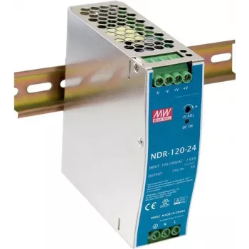 Meanwell NDR-120-12 τροφοδοτικό ράγας DIN 12V 10A 120W