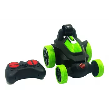 Mad Monkey RC Stunt Car 2,4 GHz 360° Flips Πράσινο/Μαύρο