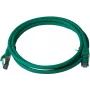 IT-BUDGET Solid Copper Premium Patchkabel - Cat.6A - 500 MHz - χωρίς αλογόνα - PoE+ - AWG 26/7 - πράσινο - 3 m