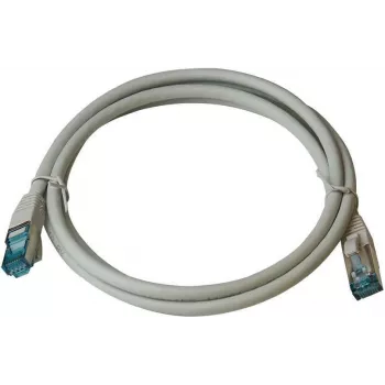 IT-BUDGET Full Copper Premium Patchkabel - Cat.6A - 500 MHz - χωρίς αλογόνα - PoE+ - AWG 26/7 - γκρι - 20 m