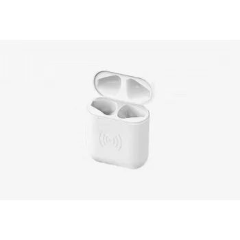 CYOO ανταλλακτική ασύρματη θήκη φόρτισης για Apple AirPods 1 & 2 - λευκή