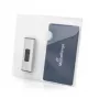 MEDIARANGE Θήκη αποθήκευσης USB stick με 2 θήκες και οπές, συσκευασία 10 τεμ., διαφανές