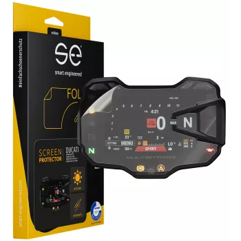 smart.engineered SE-DCP-2-0102-0030-1-M Μεμβράνη προστασίας οθόνης για Ducati Multistrada 950/1200/1260 2015+ και Multistrada V2(s) 2020+ Cockpit - διαφανής