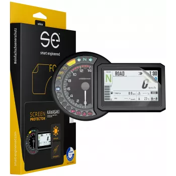 smart.engineered SE-DCP-2-0102-0060-1-M Μεμβράνη προστασίας οθόνης για Kawasaki Versys 1000 SE (2019+) / H2 SX SE (2018+) - Διαφανής