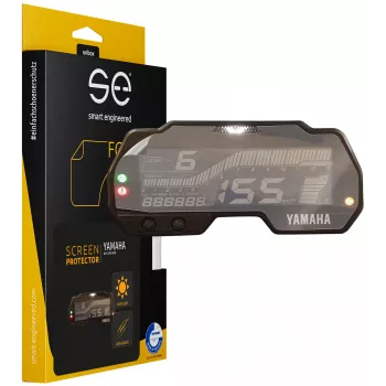 smart.engineered SE-DCP-2-0102-0075-1-M Μεμβράνη προστασίας οθόνης για μονόχρωμες οθόνες μοτοσυκλέτας - Διαφανής - Συσκευασία 2 τεμ.