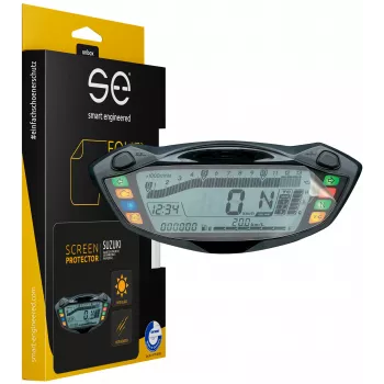 smart.engineered SE-DCP-2-0102-0091-1-M Μεμβράνη προστασίας οθόνης για Suzuki GSX-S750 (2017+), GSX-S1000 (2016+), SV650 (2016+) Cockpit μοτοσυκλέτας - Διαφανής