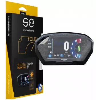 smart.engineered SE-DCP-2-0102-0112-1-M Μεμβράνη προστασίας οθόνης για TRIUMPH Tiger 800 / Tiger 1200 / Tiger 1200XC / Tiger 1200CR - Διαφανής - Μονόχρωμη
