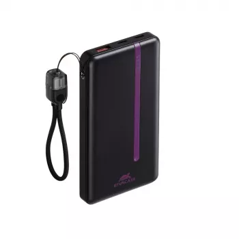 RIVACASE VA2311 Power Bank 10000 mAh 22,5W Μαύρο