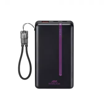 RIVACASE VA2311 Power Bank 10000 mAh 22,5W Μαύρο