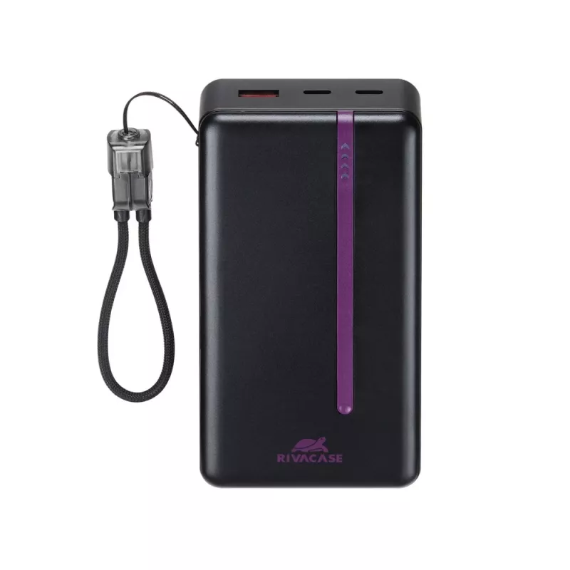 Rivacase VA2312 Power Bank 20000 mAh 22,5W Μαύρο