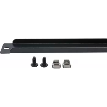 Rockstable 1U 10 ιντσών τυφλό πάνελ - κάλυμμα rack - μαύρο - χάλυβας SPCC - 1U - οβάλ - 25,4 cm (10 ίντσες) (RS10-TP01)
