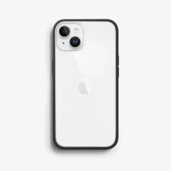 Woodcessories Clear Case για iPhone 14 Plus μαύρο
