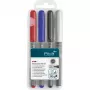 PICA-MARKER Pica Permanent-Pen 1,0mm Assorted με Instant-White-Pen