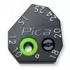 PICA-MARKER Pica Scriber Block - Μαύρο βοήθημα σήμανσης ABS πλαστικό με ξύστρα μολυβιού, διαβήτη, οδηγό παράλληλης και βάθους σήμανσης για Pica-Dry Longlife Αυτόματο στυλό