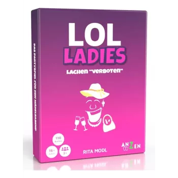 Anzen LOL LADIES - Lachenverboten παιχνίδι καρτών πάρτι