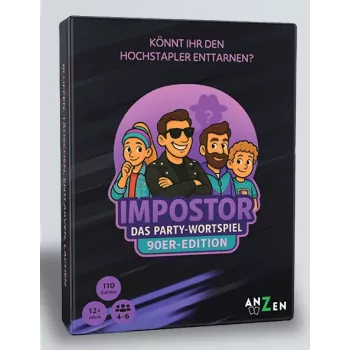 Anzen IMPOSTOR - Το παιχνίδι λέξεων πάρτι - 90s Edition