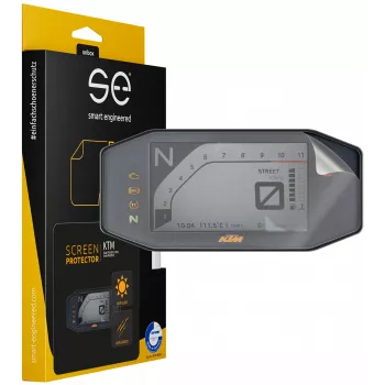 smart.engineered SE-DCP-2-0102-0166-1-M Μεμβράνη προστασίας οθόνης για KTM Duke 790 (2018-2022) / Duke 890 (2018-2022) / 690 Duke/R (2016-2019) - Διαφανές