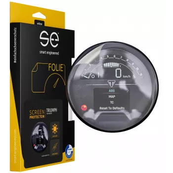 smart.engineered SE-DCP-2-0102-0171-1-M Μεμβράνη προστασίας οθόνης για Triumph Trident 660 (2021+) - Διαφανές