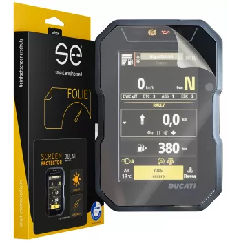 smart.engineered SE-DCP-2-0102-0181-1-M Μεμβράνη προστασίας οθόνης για Ducati DesertX (2023+) - Διάφανη