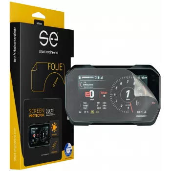 smart.engineered SE-DCP-2-0102-0193-1-M Μεμβράνη προστασίας οθόνης για οθόνες μοτοσυκλέτας - Διάφανη - TPU - Ανθεκτική σε γρατσουνιές και κραδασμούς - Αυτοθεραπευόμενη - Ελαιοφοβική επίστρωση