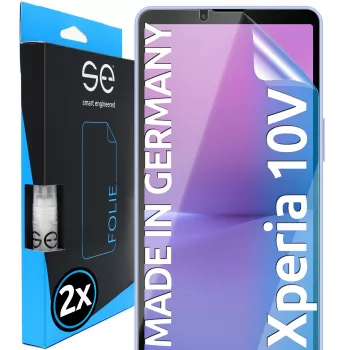 smart.engineered se 3D Μεμβράνη προστασίας οθόνης για Sony Xperia 10 V, 2 τεμ.