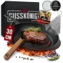 Gusskönig Pre-Seasoned Τηγάνι από χυτοσίδηρο 30 cm (GK-44)