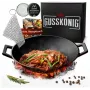 Gusskönig προετοιμασμένο χυτοσίδηρο γουόκ 36 cm (GK-48)