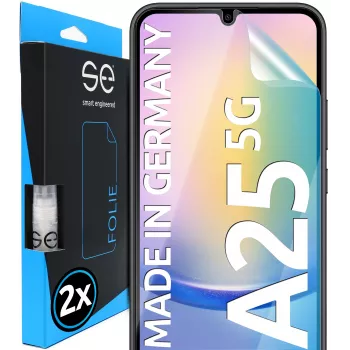smart.engineered se 3D Μεμβράνη Προστασίας για Samsung Galaxy A25 5G, διάφανη, 2 τεμ. (SE0-F0101-0487-23-M)