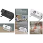 Fellowes Power Desk Πολύπριζο γραφείου Τύπος E Λευκό 3 υποδοχές AC 2 USB-A 2m καλώδιο