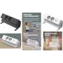 Fellowes Power Desk 2 Πολύπριζο γραφείου, Τύπος E, 2 υποδοχές, 2 USB, Μαύρο