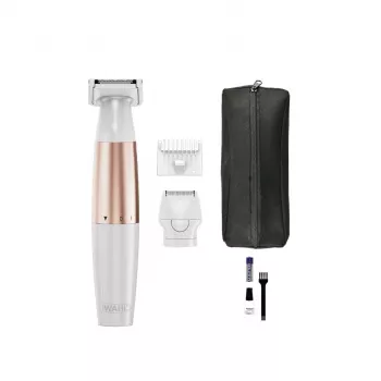 Wahl TRIM and SHAVE 3028668 Τριμερ μπικίνι, επαναφορτιζόμενο, Νασό & Στεγνό, Λευκό/Ροζ