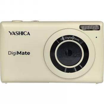 Yashica DigiMate 100 White - ψηφιακή φωτογραφική μηχανή - 8 MP