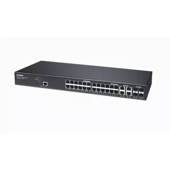 VIVOTEK AW-GEV-288A-370 διακόπτης PoE, 24-port Gigabit, 4 SFP, 370W, rackmount, unmanaged