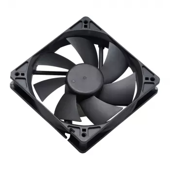 Akasa 12cm μαύρος ανεμιστήρας - 17,5 dB - μαύρο