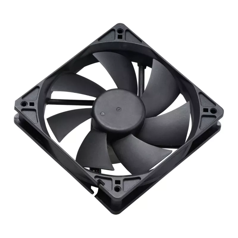 Akasa 12cm μαύρος ανεμιστήρας - 17,5 dB - μαύρο