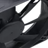 Akasa 12cm μαύρος ανεμιστήρας - 17,5 dB - μαύρο