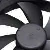 Akasa 12cm μαύρος ανεμιστήρας - 17,5 dB - μαύρο